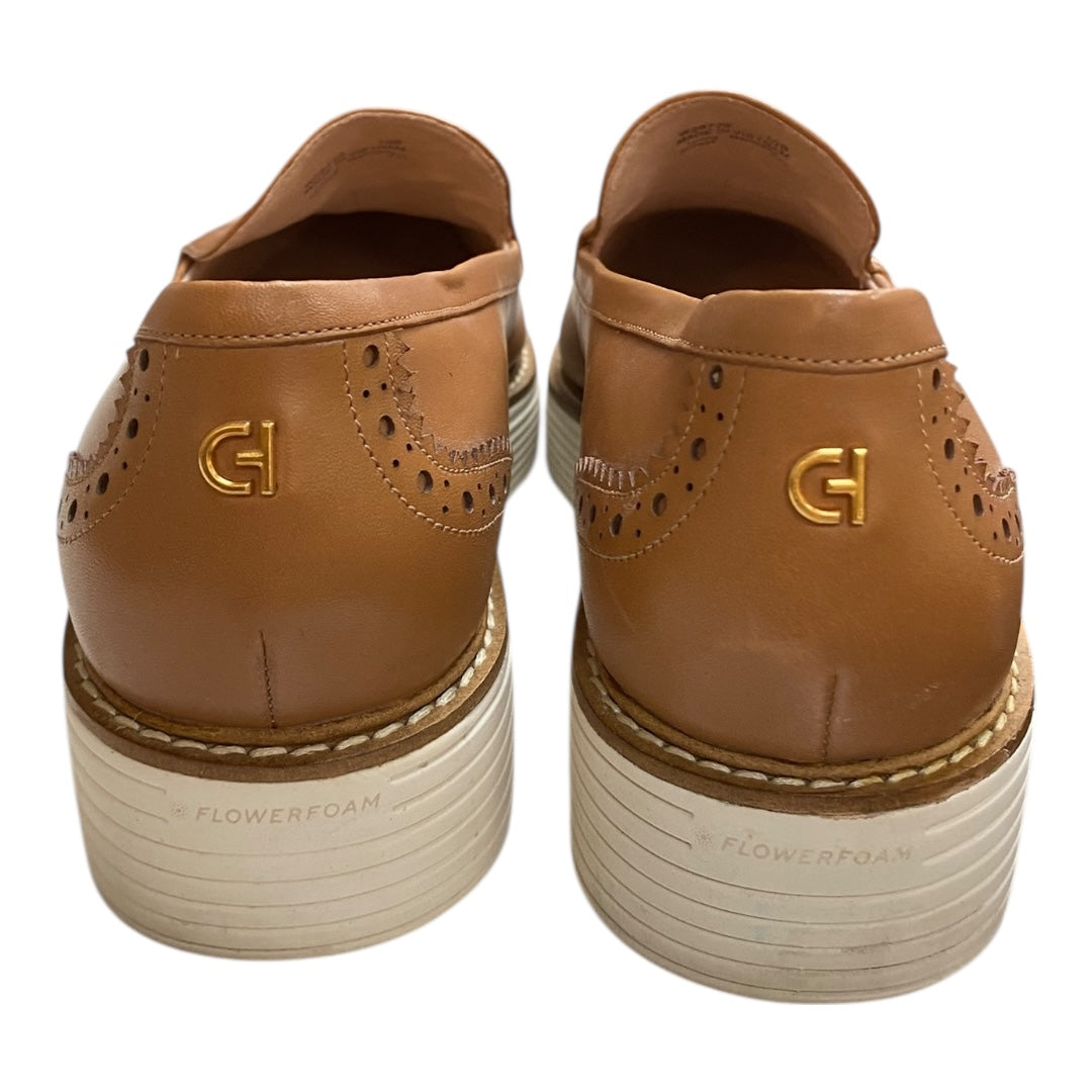 Shoes Heels Platform By Cole-Haan In Brown, Size:10