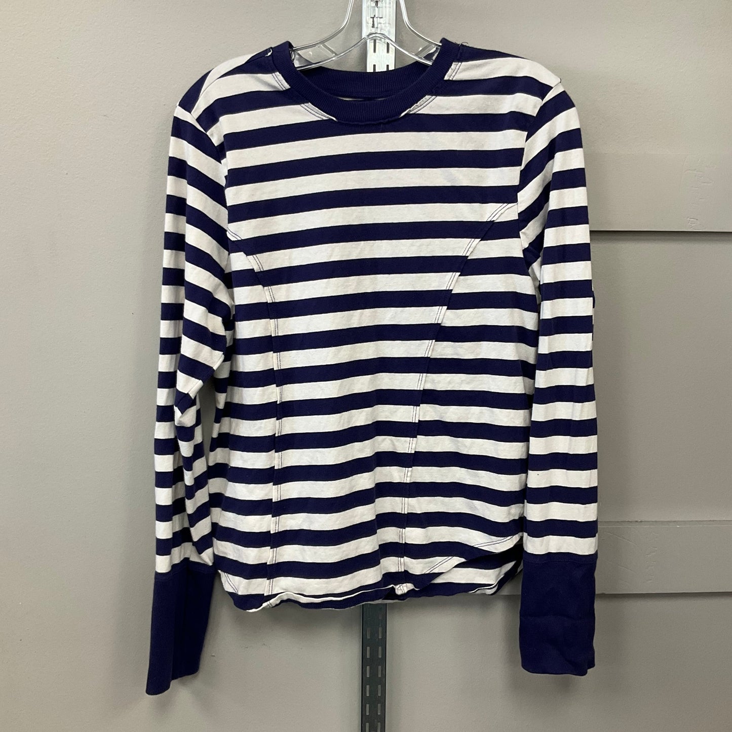 Top Ls By Maeve In Blue & White, Size:Xl
