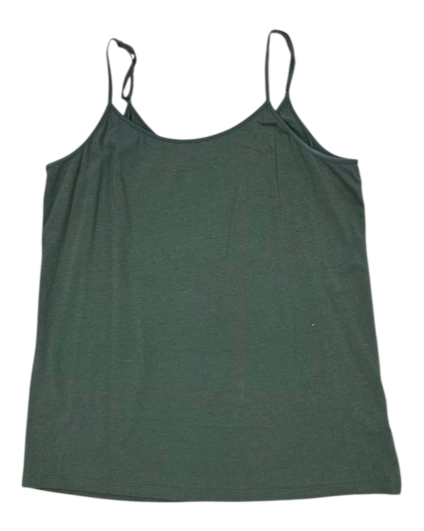 Top Cami By Time And Tru In Green, Size:Xl
