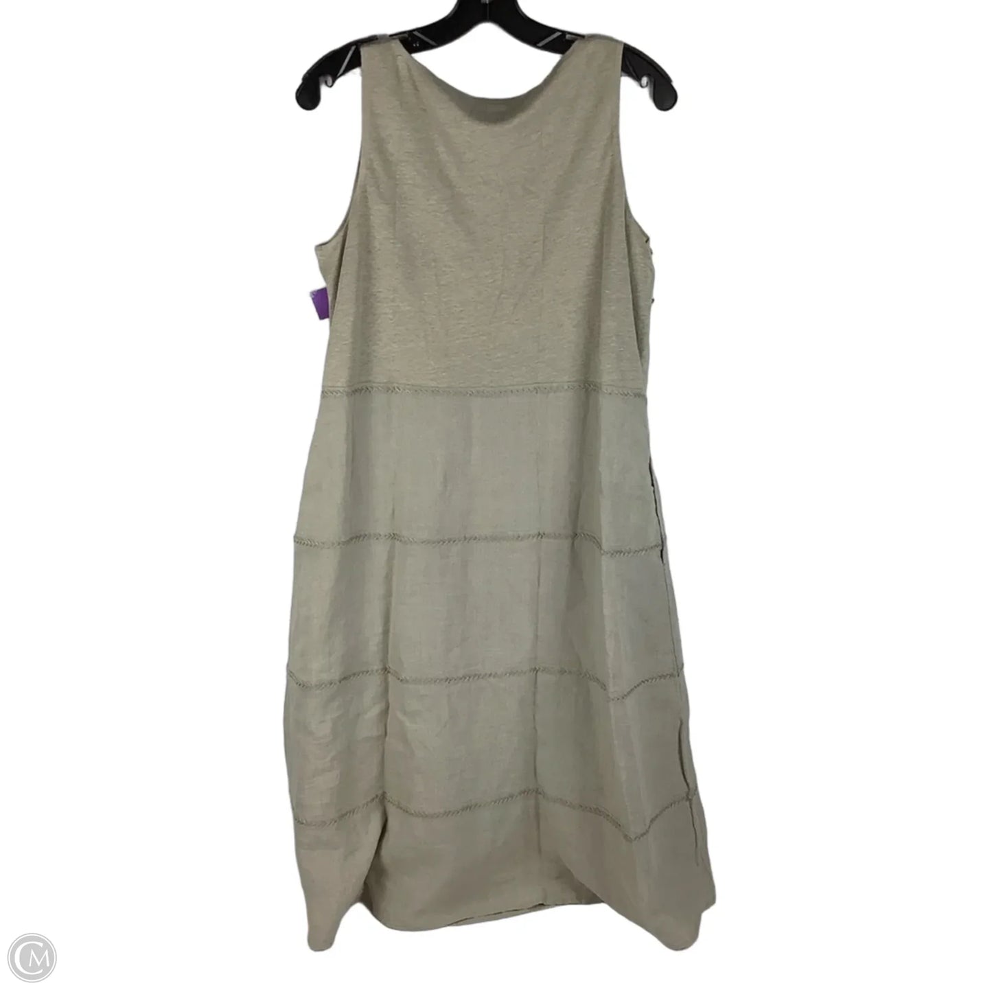 Dress Casual Maxi By J. Jill In Tan, Size: S