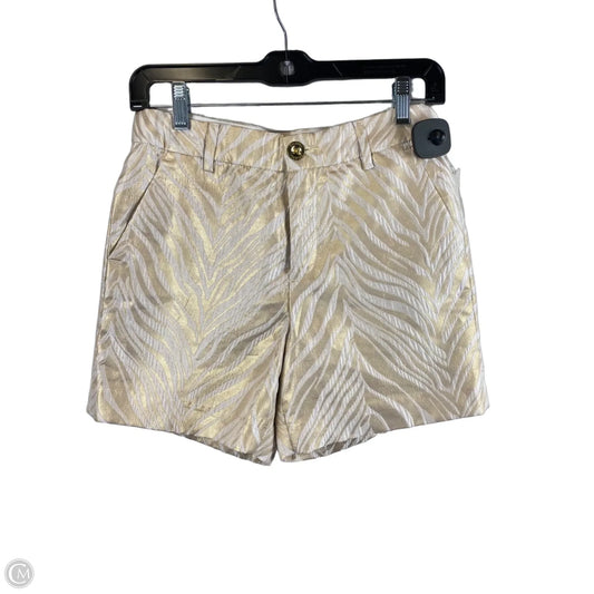 Shorts Designer By Lilly Pulitzer In Gold, Size: 0