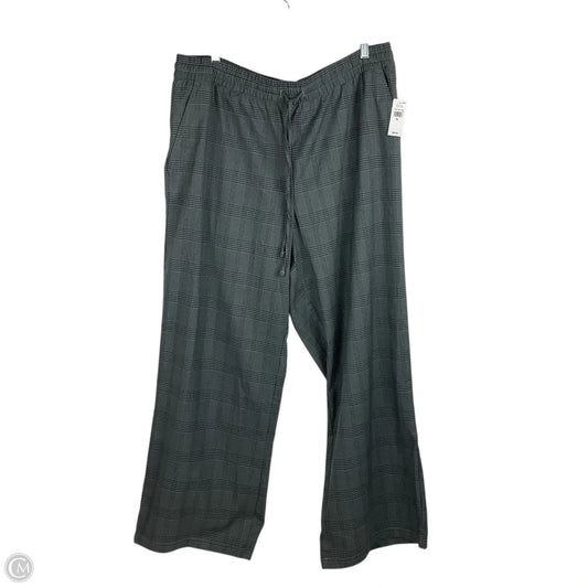 Pants By Gap In Plaid Pattern, Size: Xl