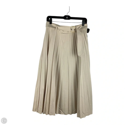 Skirt Maxi By Ann Taylor In Tan, Size: 4