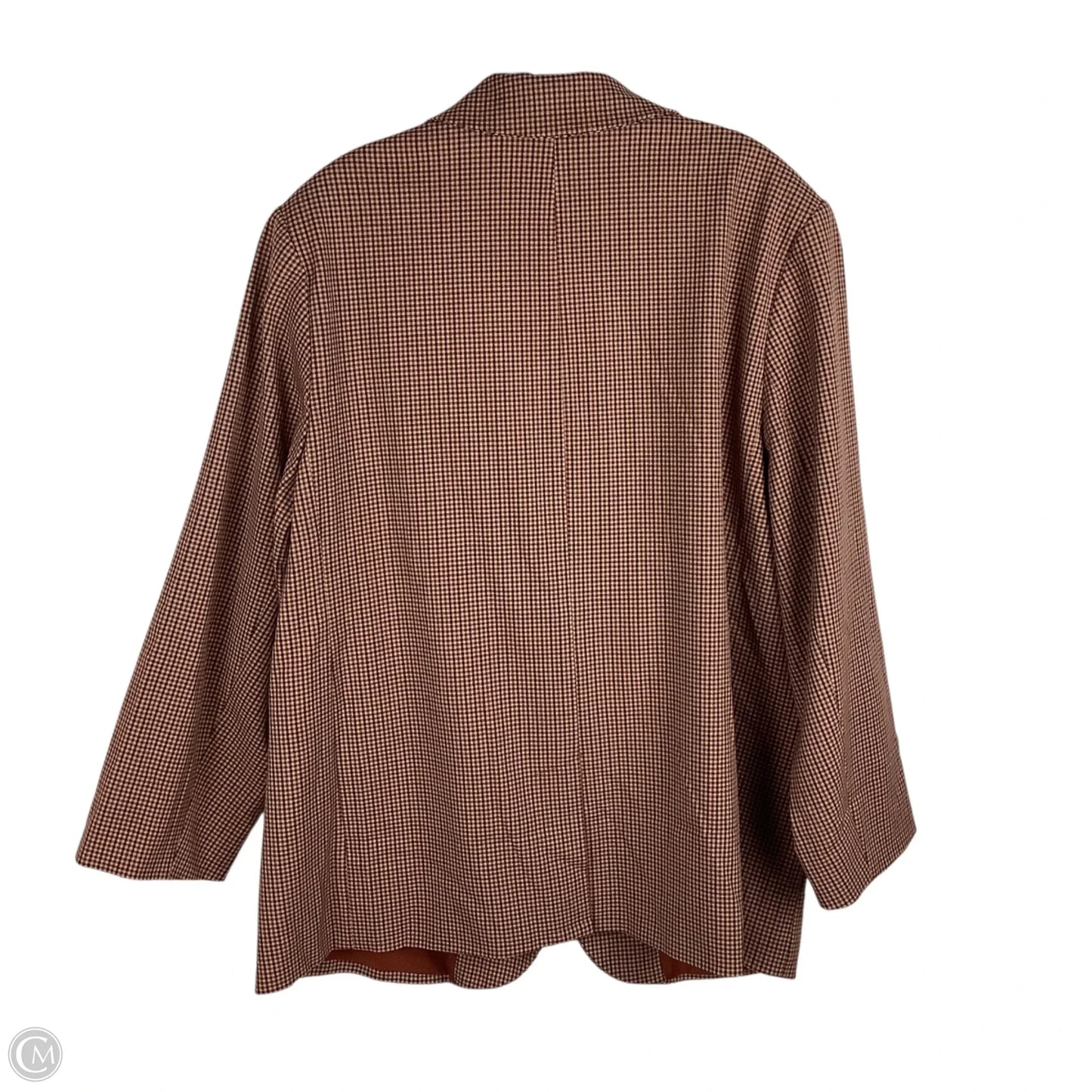 Blazer By A New Day In Orange & Tan, Size: Xxl