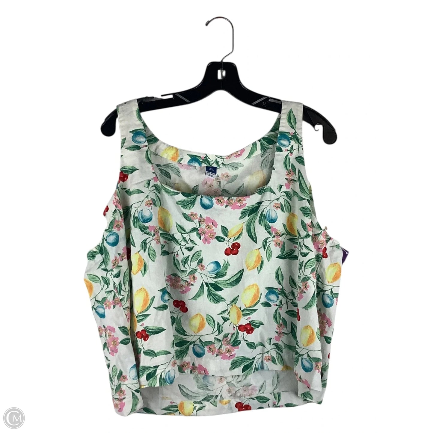 Top Sleeveless By Old Navy In Green, Size: Xxl