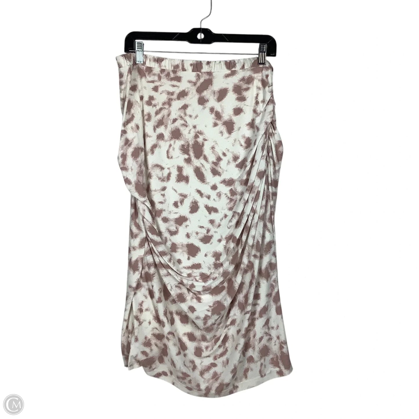 Skirt Maxi By Express In Tie Dye Print, Size: L