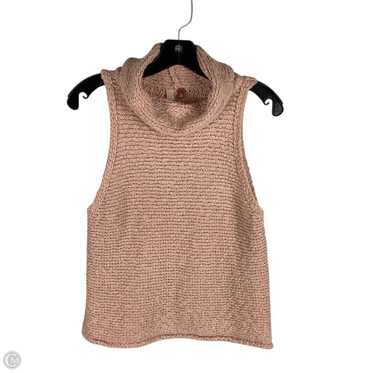 Top Sleeveless By Pilcro In Peach, Size: M