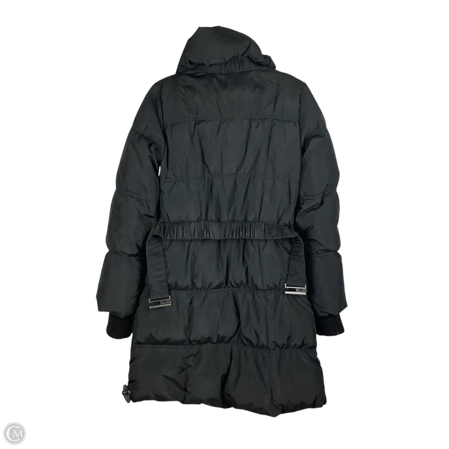 Coat Puffer & Quilted By Betsey Johnson In Black, Size: Xs