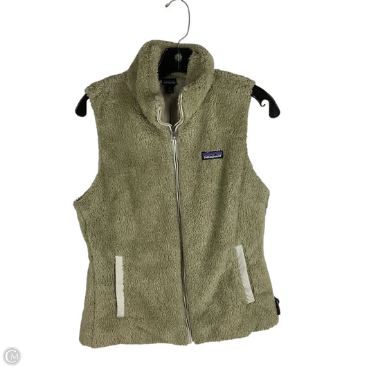 Vest Faux Fur & Sherpa By Patagonia In Tan, Size: M