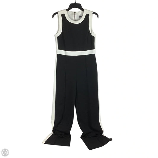 Jumpsuit By Tommy Hilfiger In Black & White, Size: 8