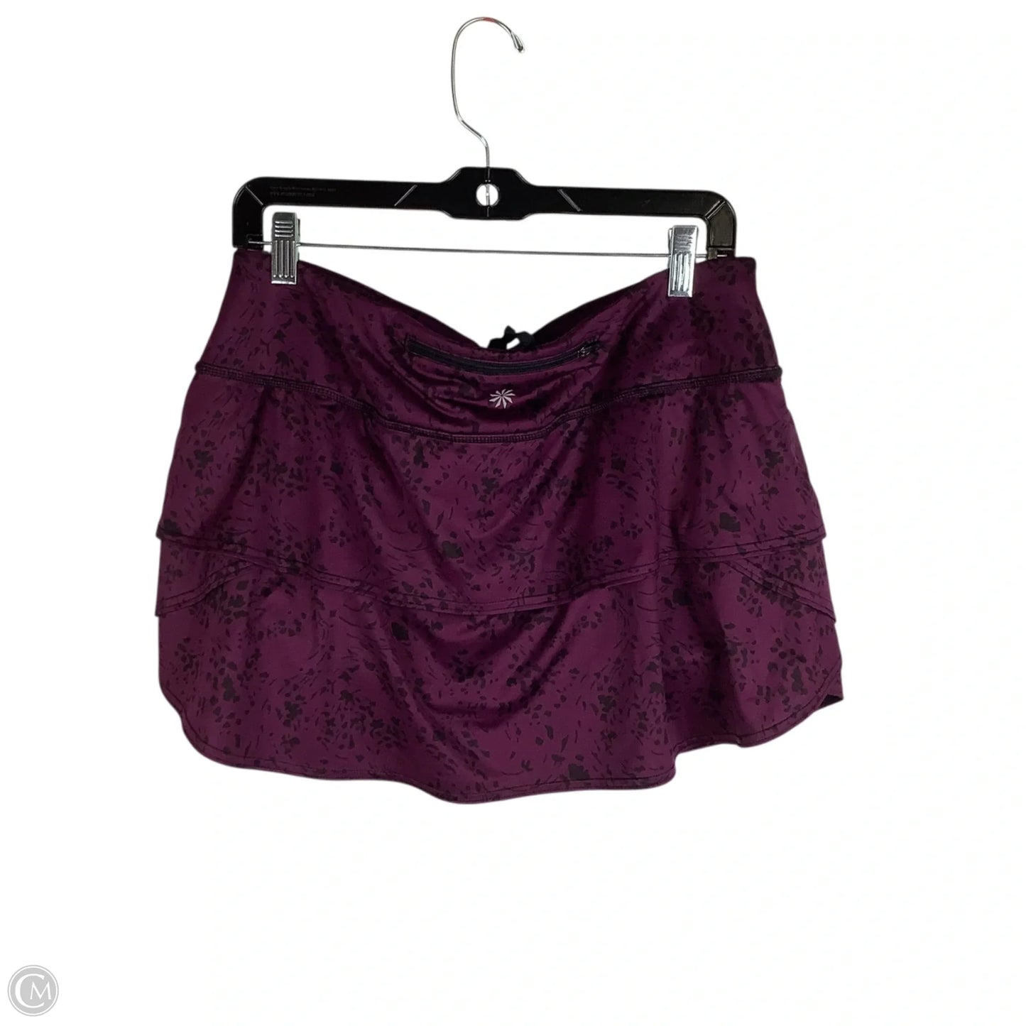 Athletic Skort By Athleta In Purple, Size: L