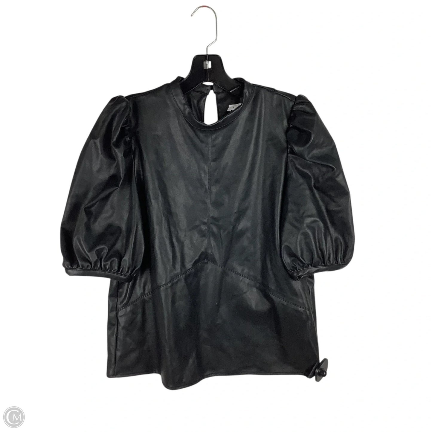 Top Short Sleeve By Thml In Black, Size: S