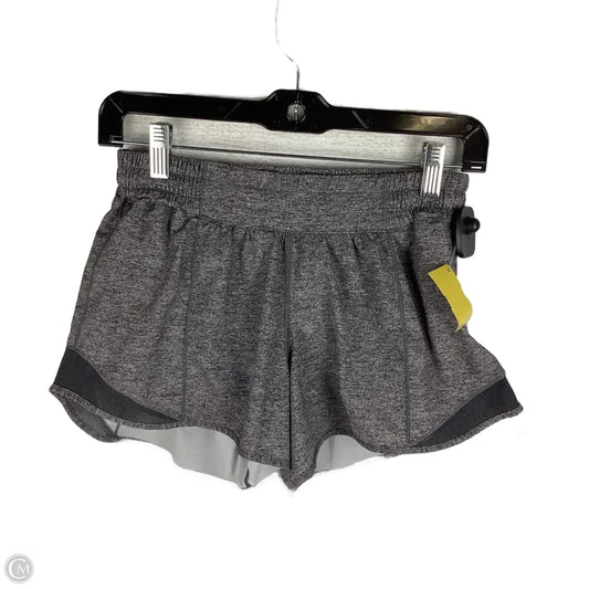 Athletic Shorts By Lululemon In Grey, Size: 6