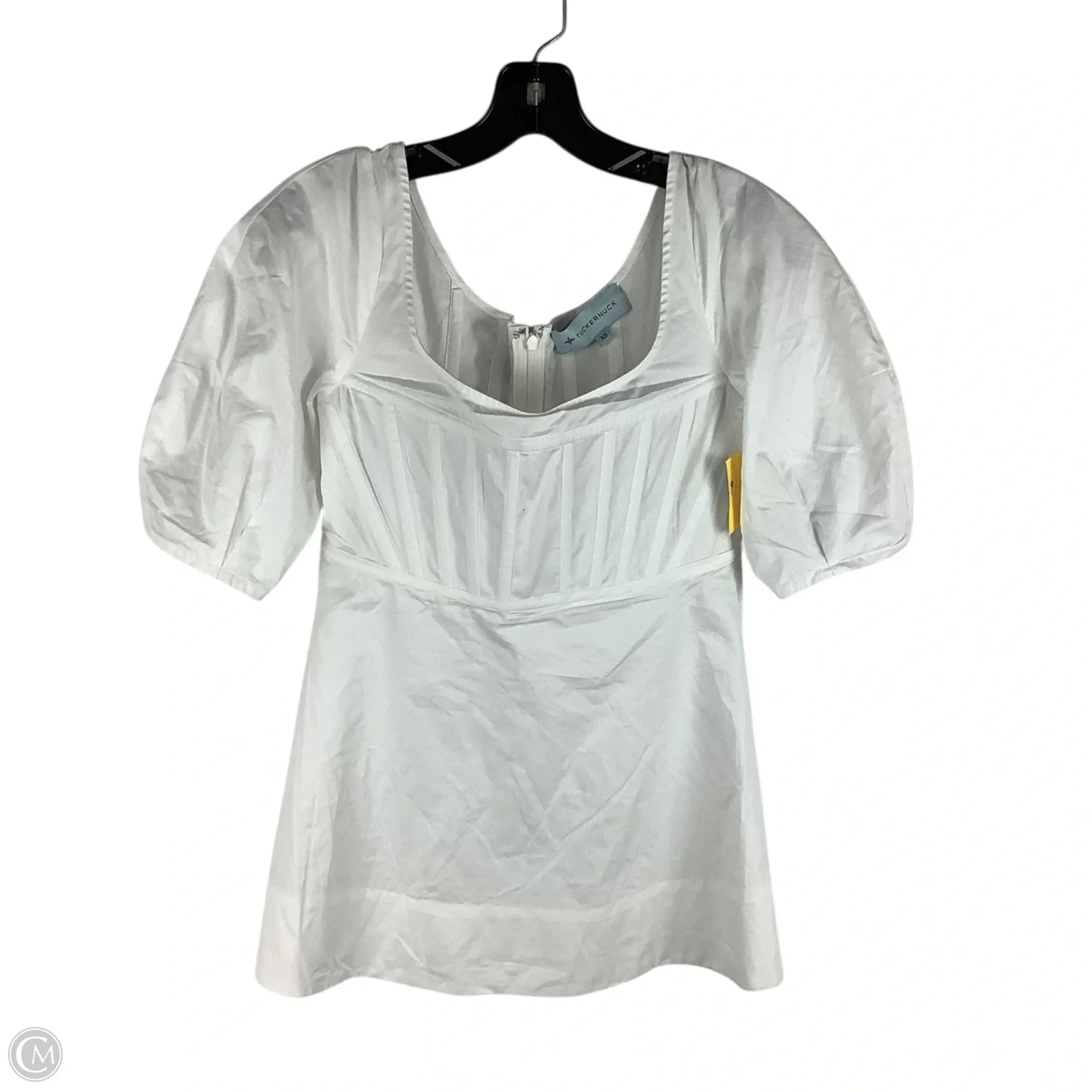 Top Short Sleeve By Tuckernuck In White, Size: Xs
