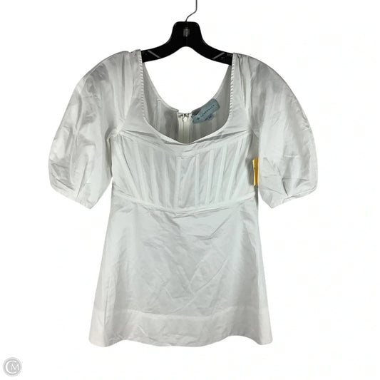Top Short Sleeve By Tuckernuck In White, Size: Xs