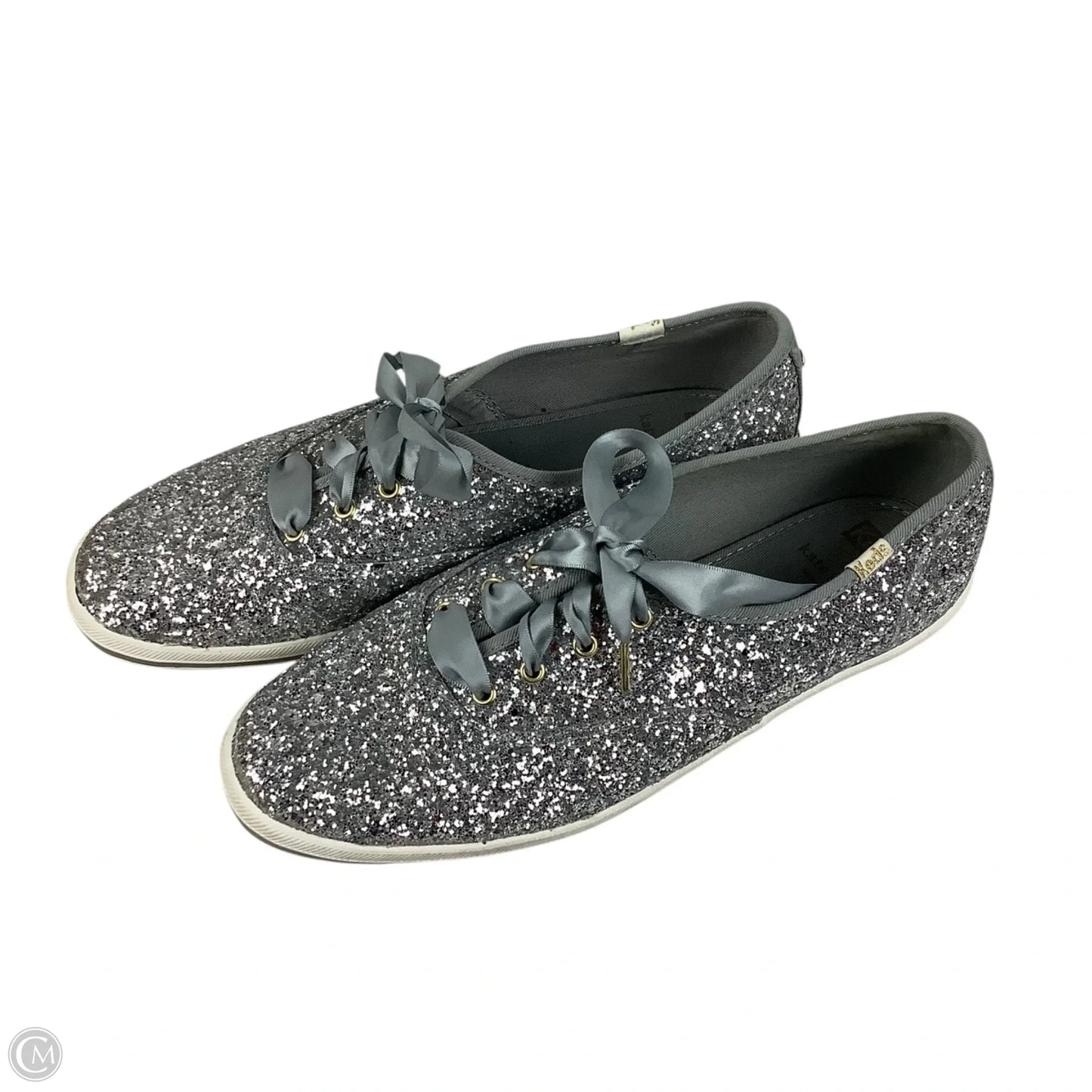 Shoes Designer By Kate Spade In Grey, Size: 8.5