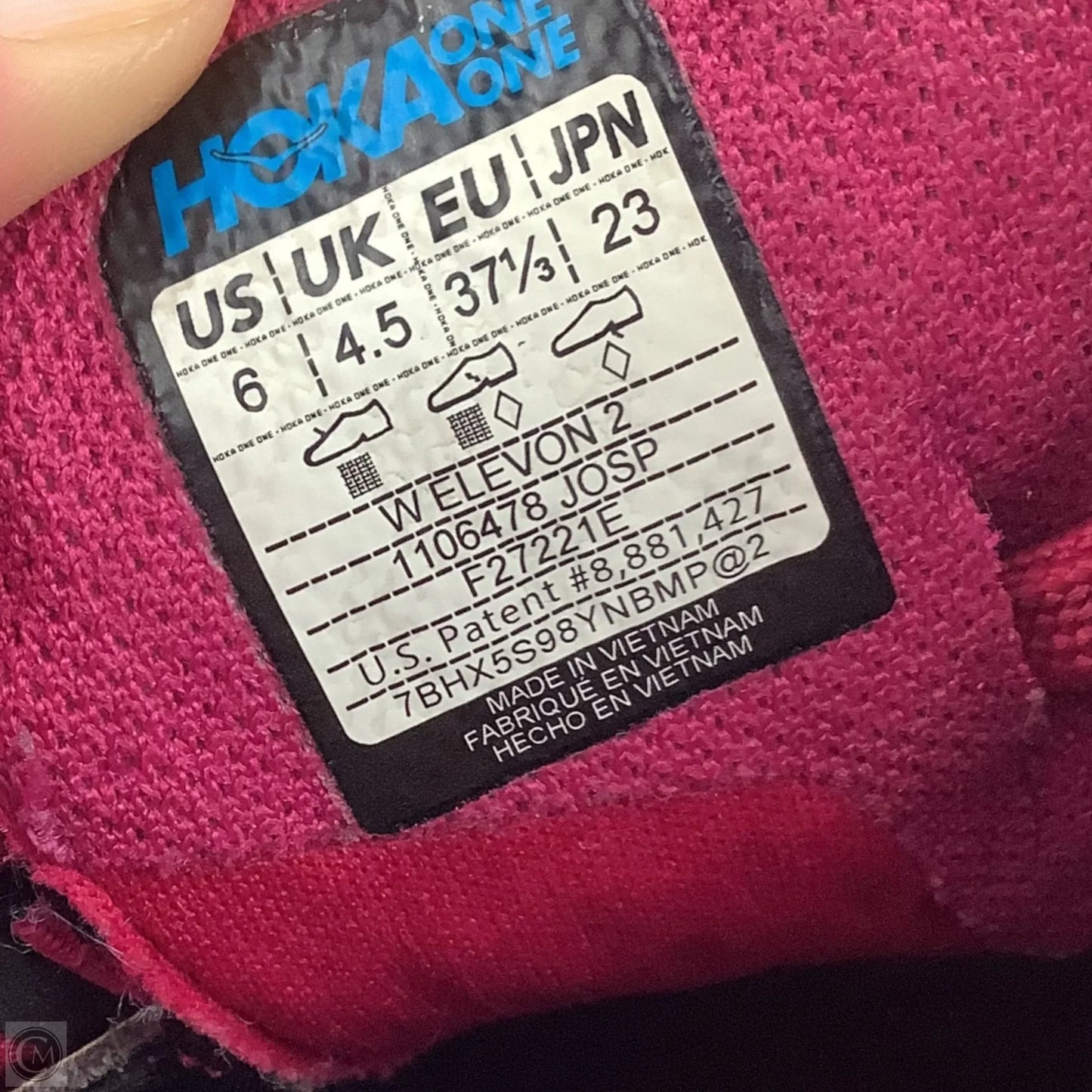 Shoes Athletic By Hoka In Pink, Size: 6