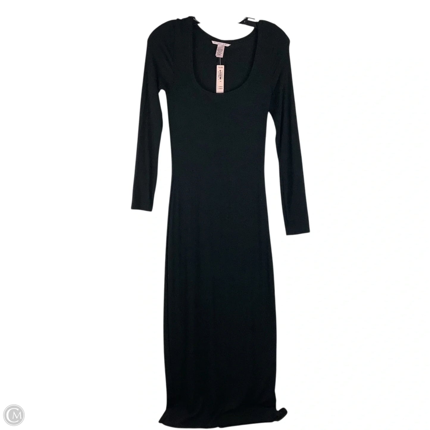 Dress Casual Maxi By Victorias Secret In Black, Size: S