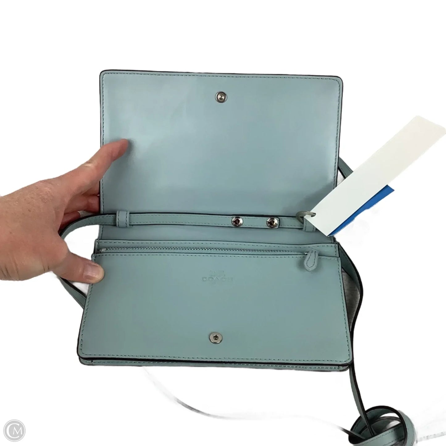 Crossbody Designer By Coach, Size: Small