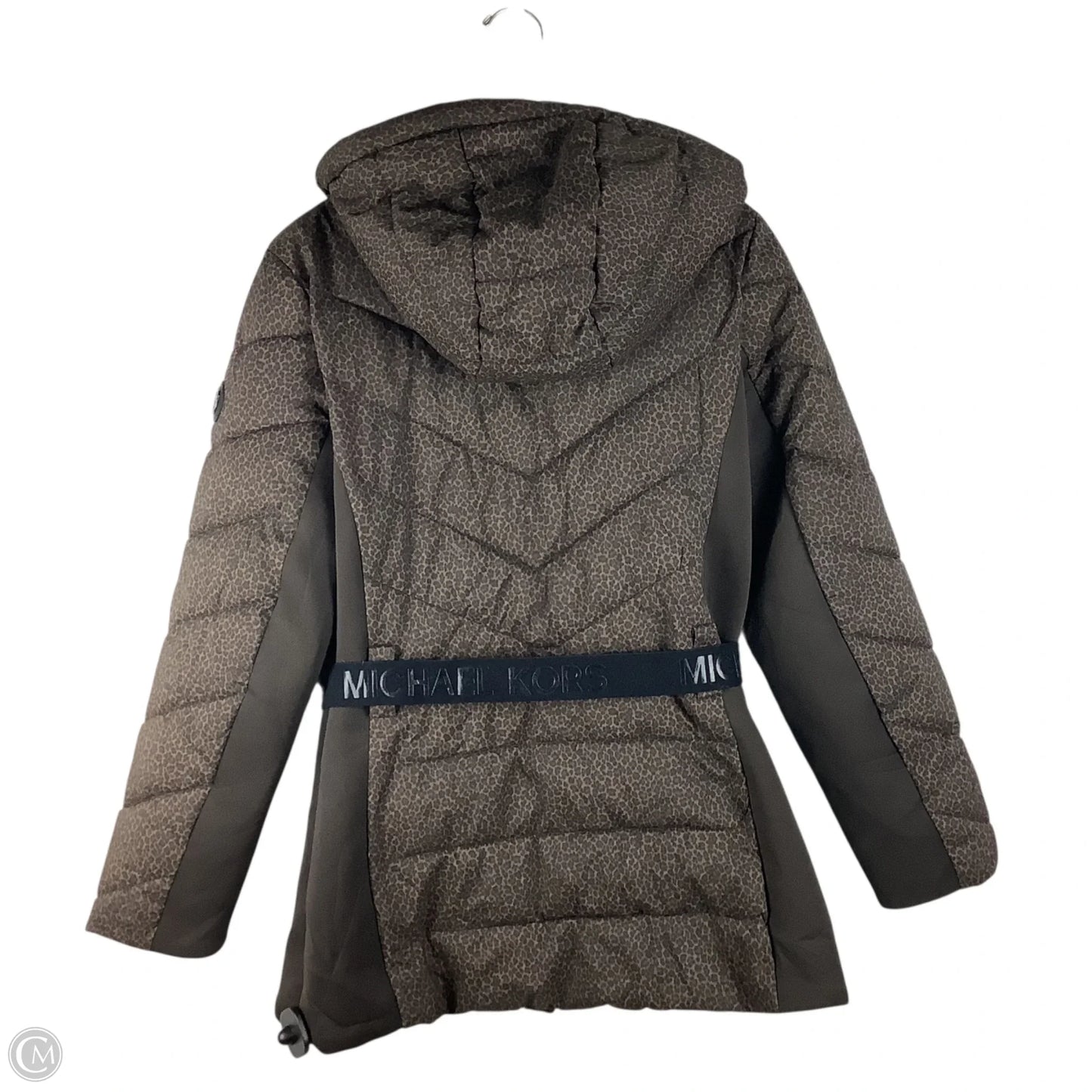 Jacket Puffer & Quilted By Michael By Michael Kors In Animal Print, Size: M