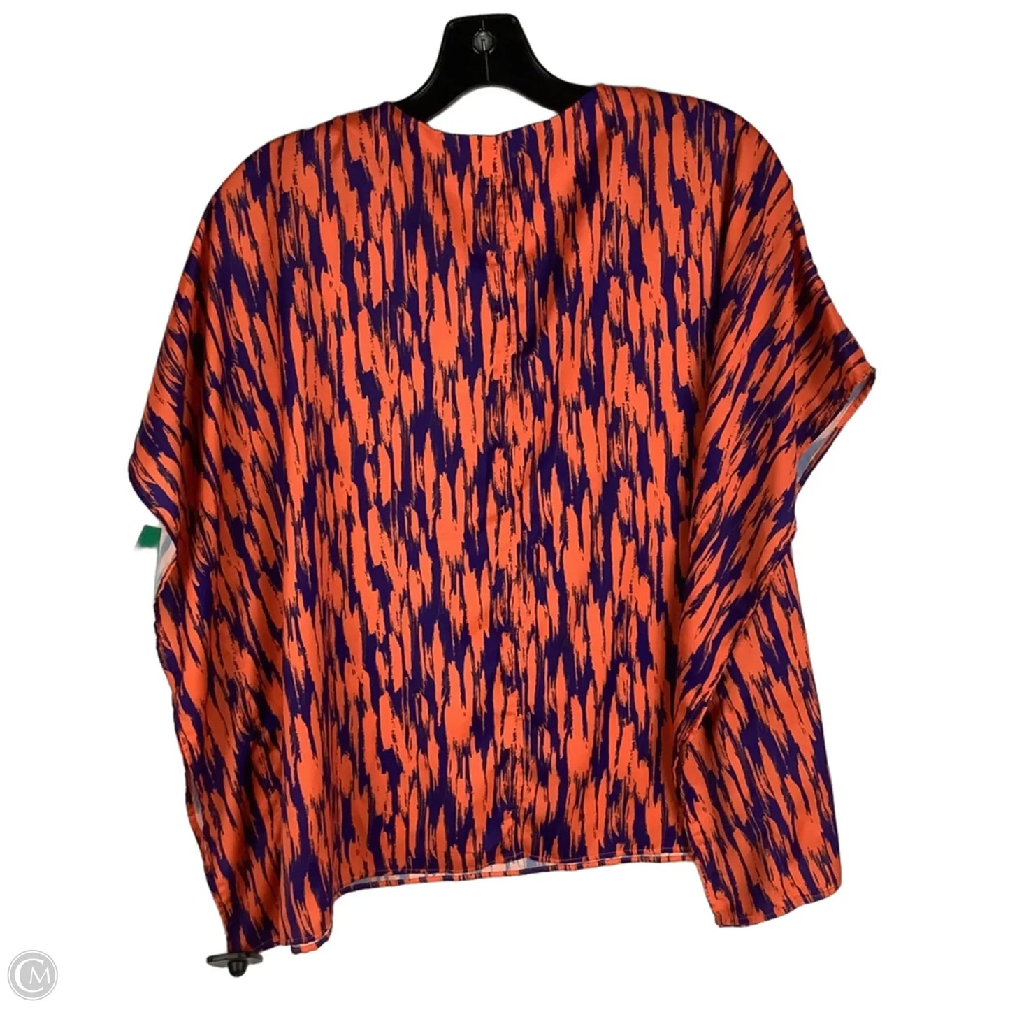Top Short Sleeve By Cmc In Orange & Purple, Size: Xs