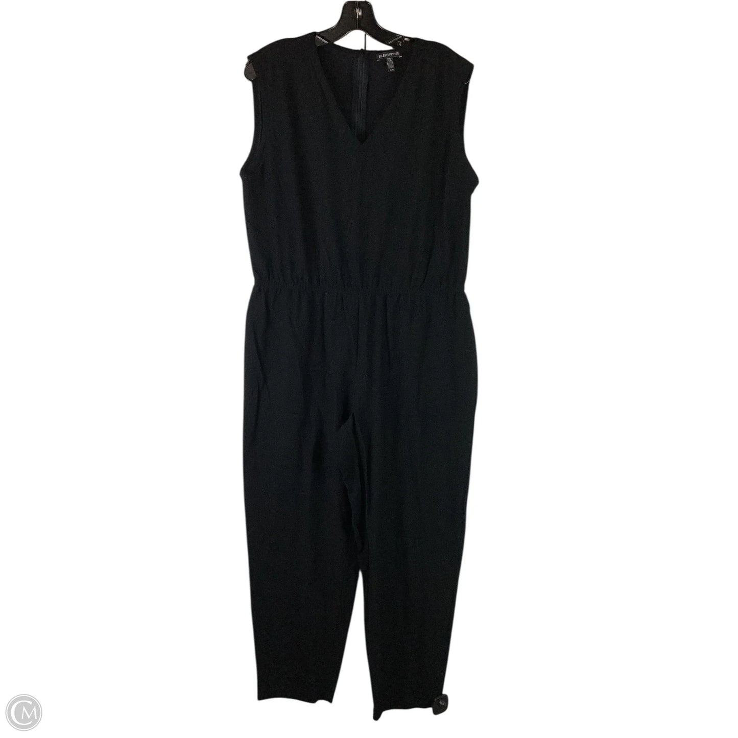Jumpsuit By Eileen Fisher In Black, Size: M