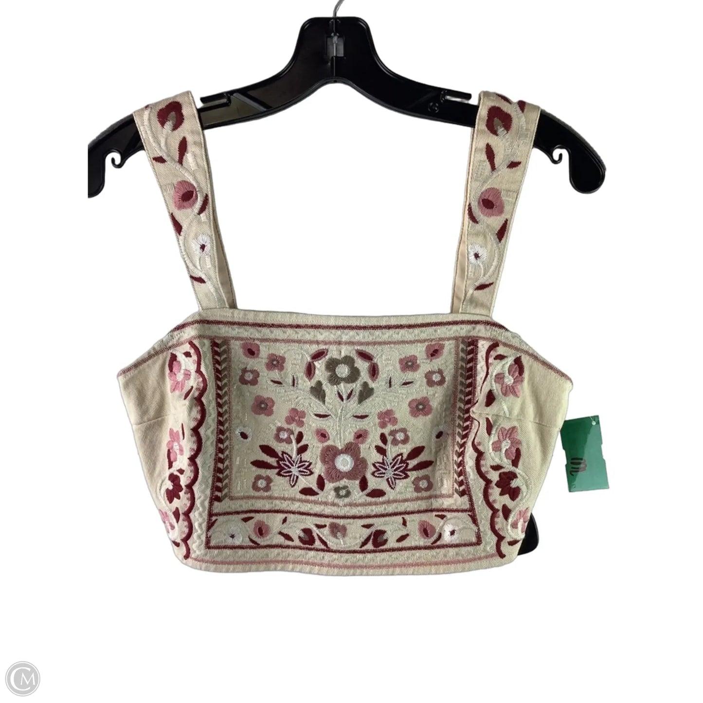 Top Sleeveless By Lulus In Floral Print, Size: S