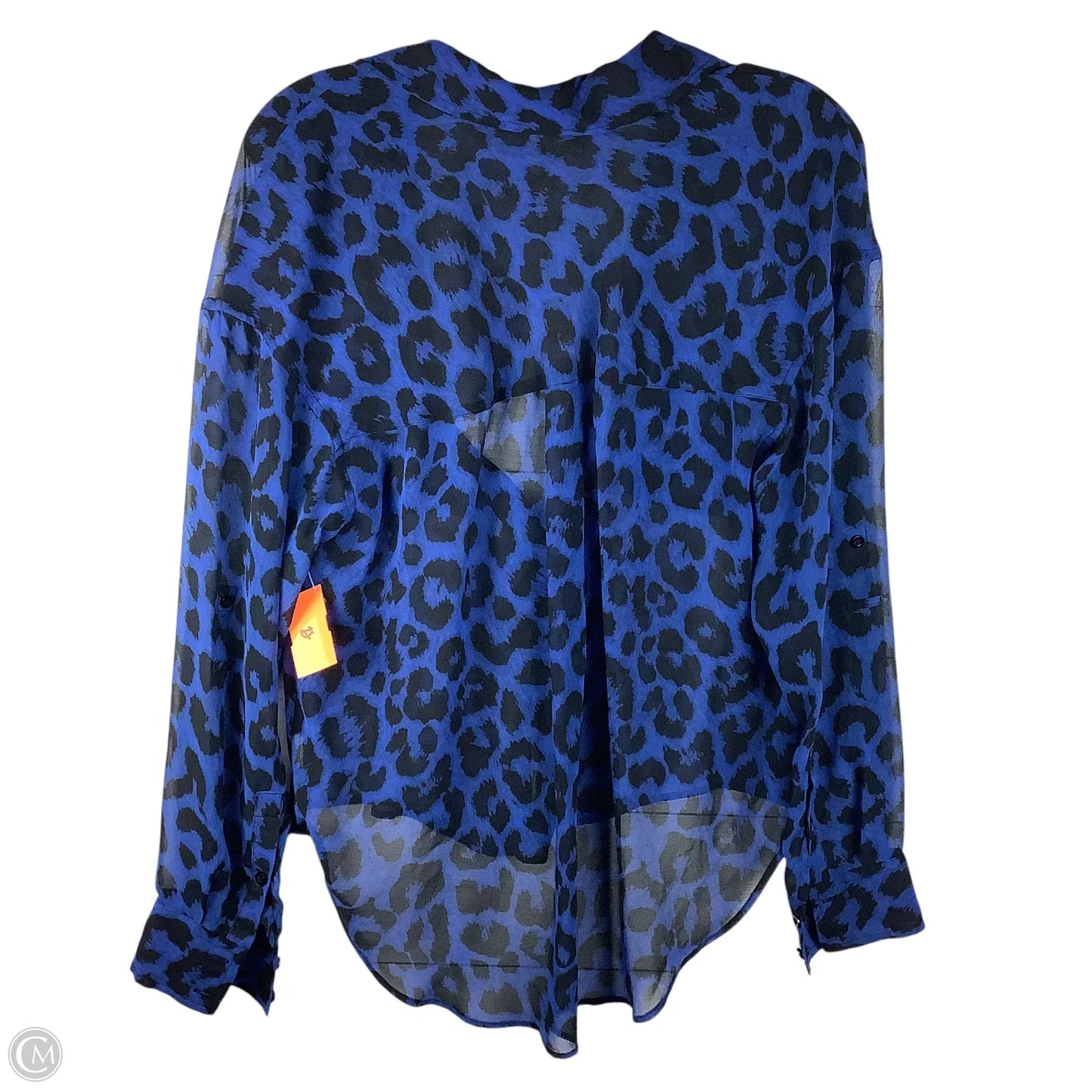 Top Long Sleeve By Free People In Blue, Size: Xs