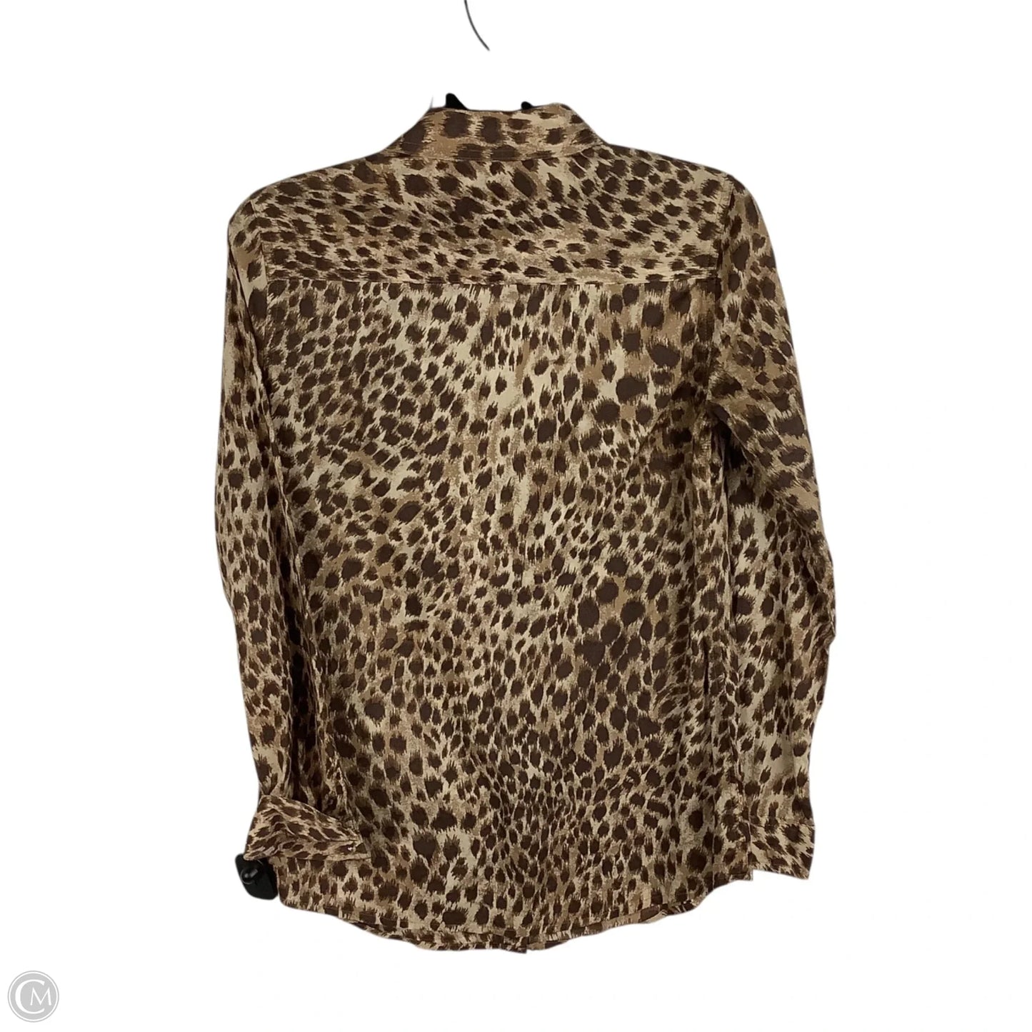 Top Long Sleeve By J Mclaughlin In Animal Print, Size: Xs