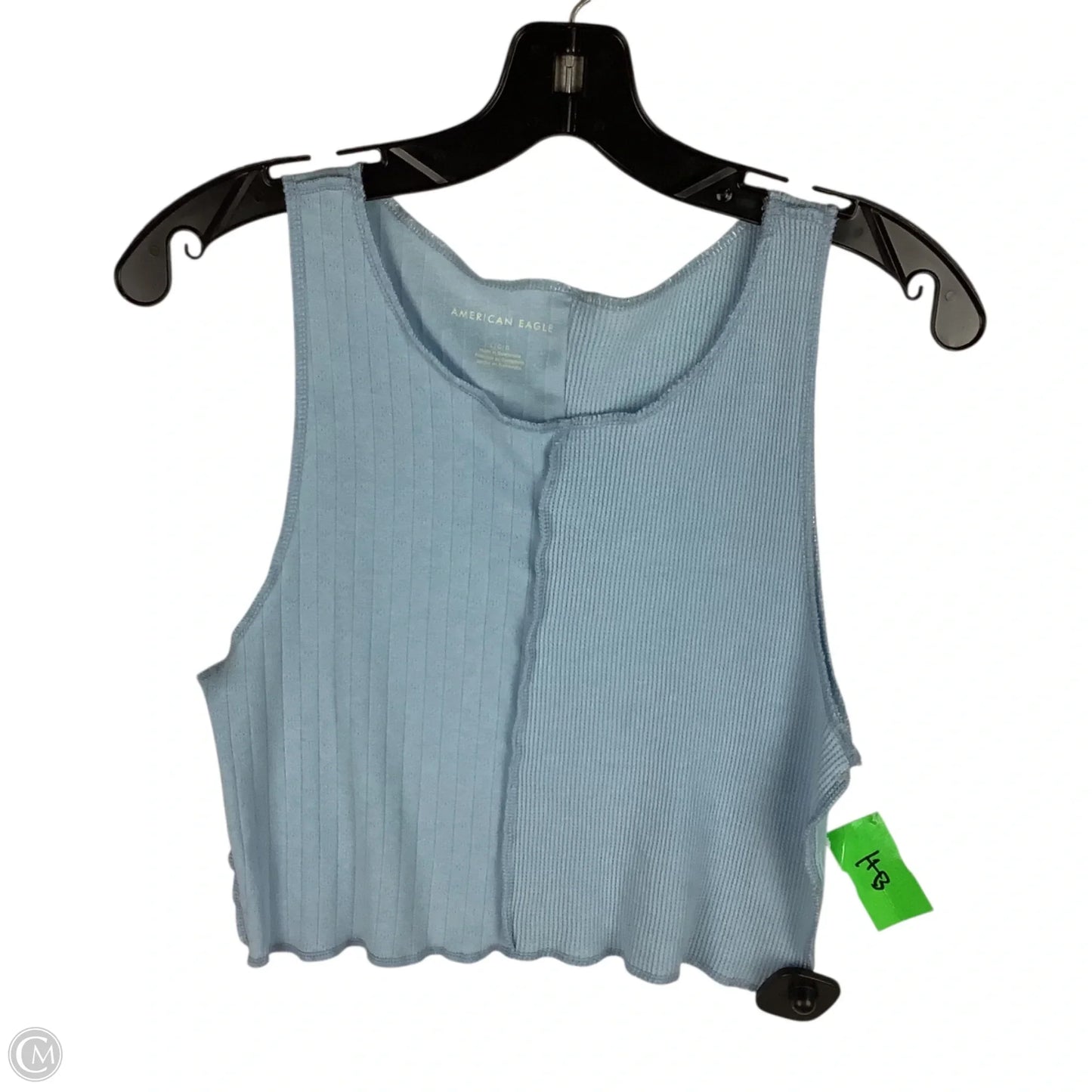 Top Sleeveless Basic By American Eagle In Blue, Size: L