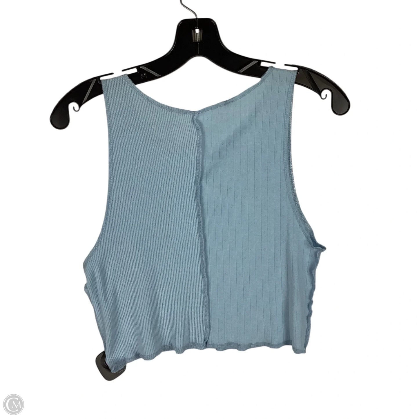 Top Sleeveless Basic By American Eagle In Blue, Size: L