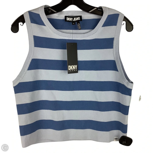 Top Sleeveless By Dkny In Blue, Size: Xl