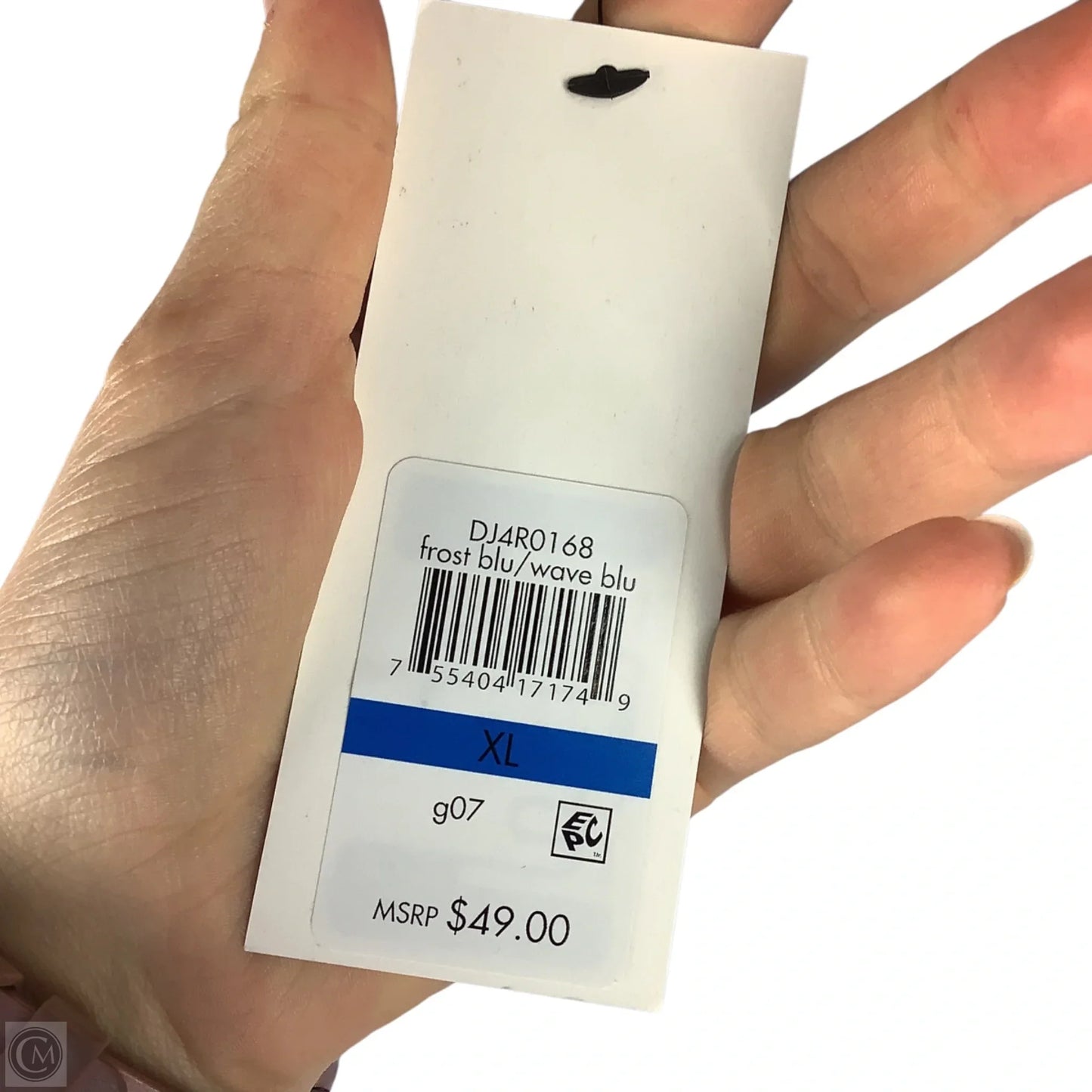 Top Sleeveless By Dkny In Blue, Size: Xl