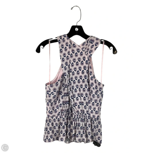 Top Sleeveless By Loft In Pink, Size: 2