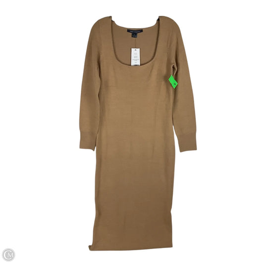 Dress Sweater By French Connection In Brown, Size: L
