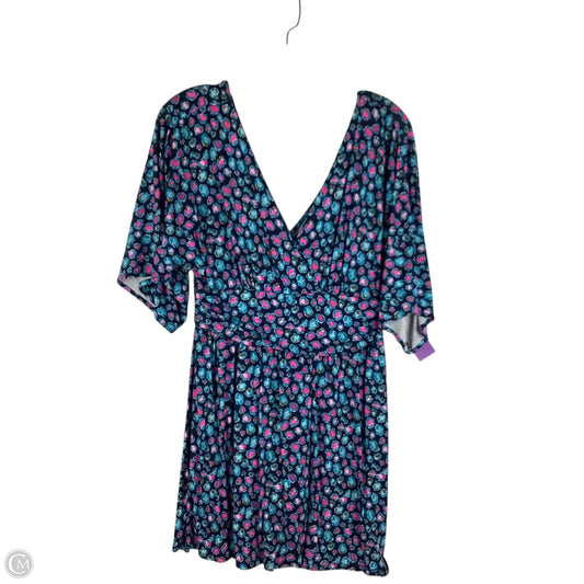 Romper Designer By Lilly Pulitzer In Navy, Size: S