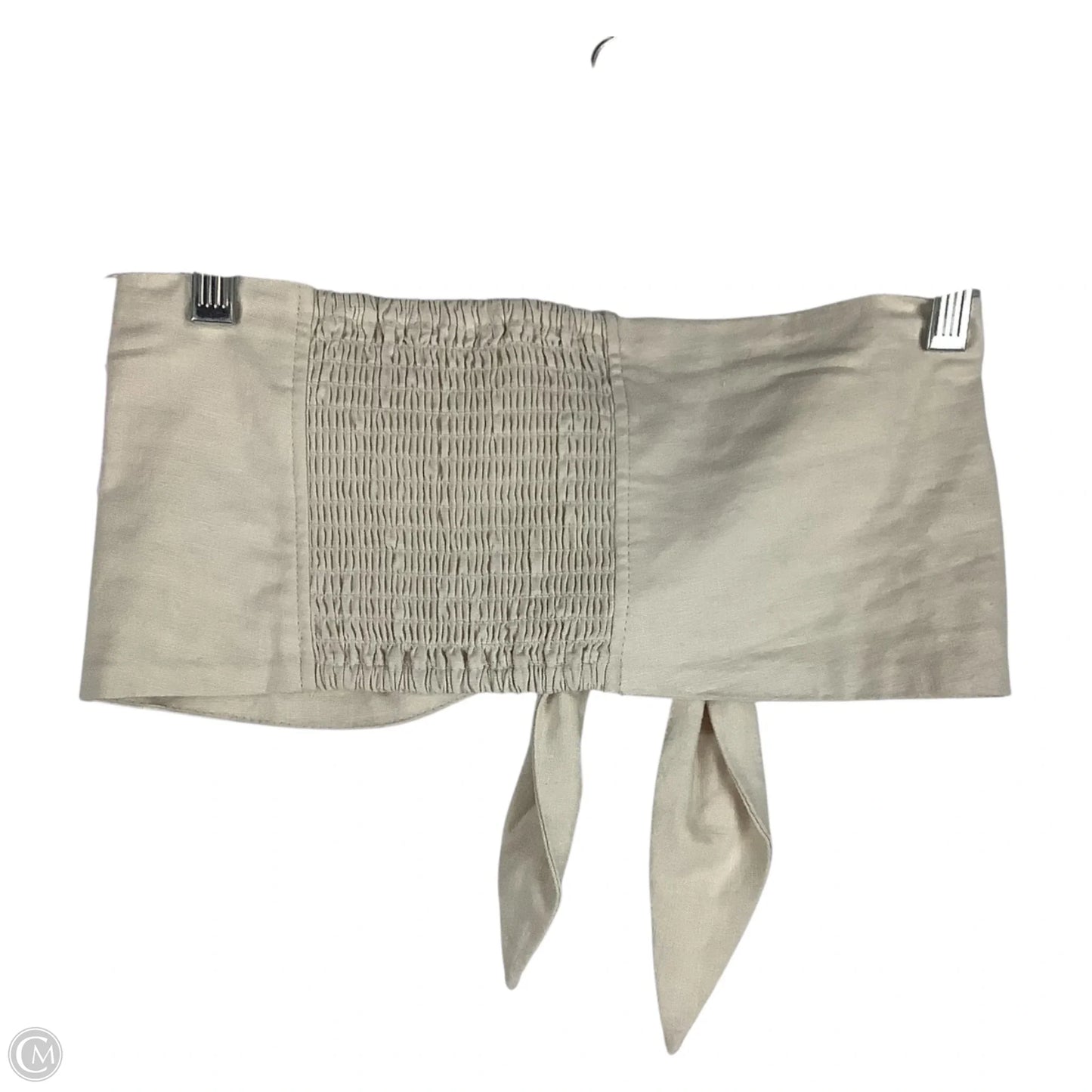 Top Sleeveless By Express In Tan, Size: Xs