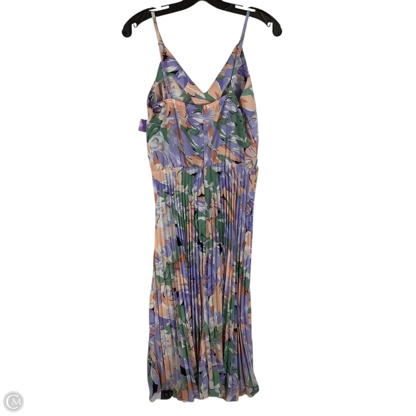 Dress Party Midi By Clothes Mentor In Multi-colored, Size: S