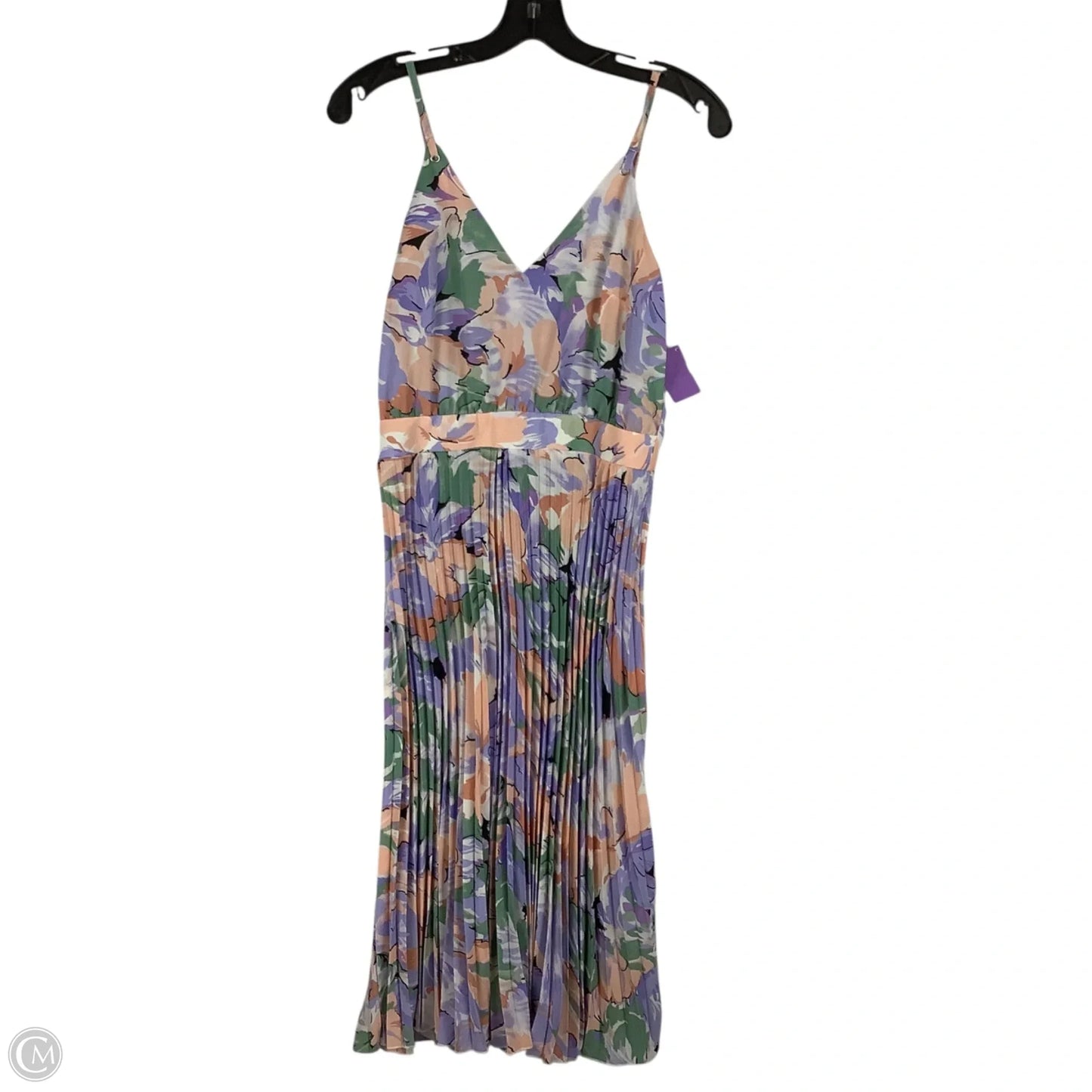 Dress Party Midi By Clothes Mentor In Multi-colored, Size: S