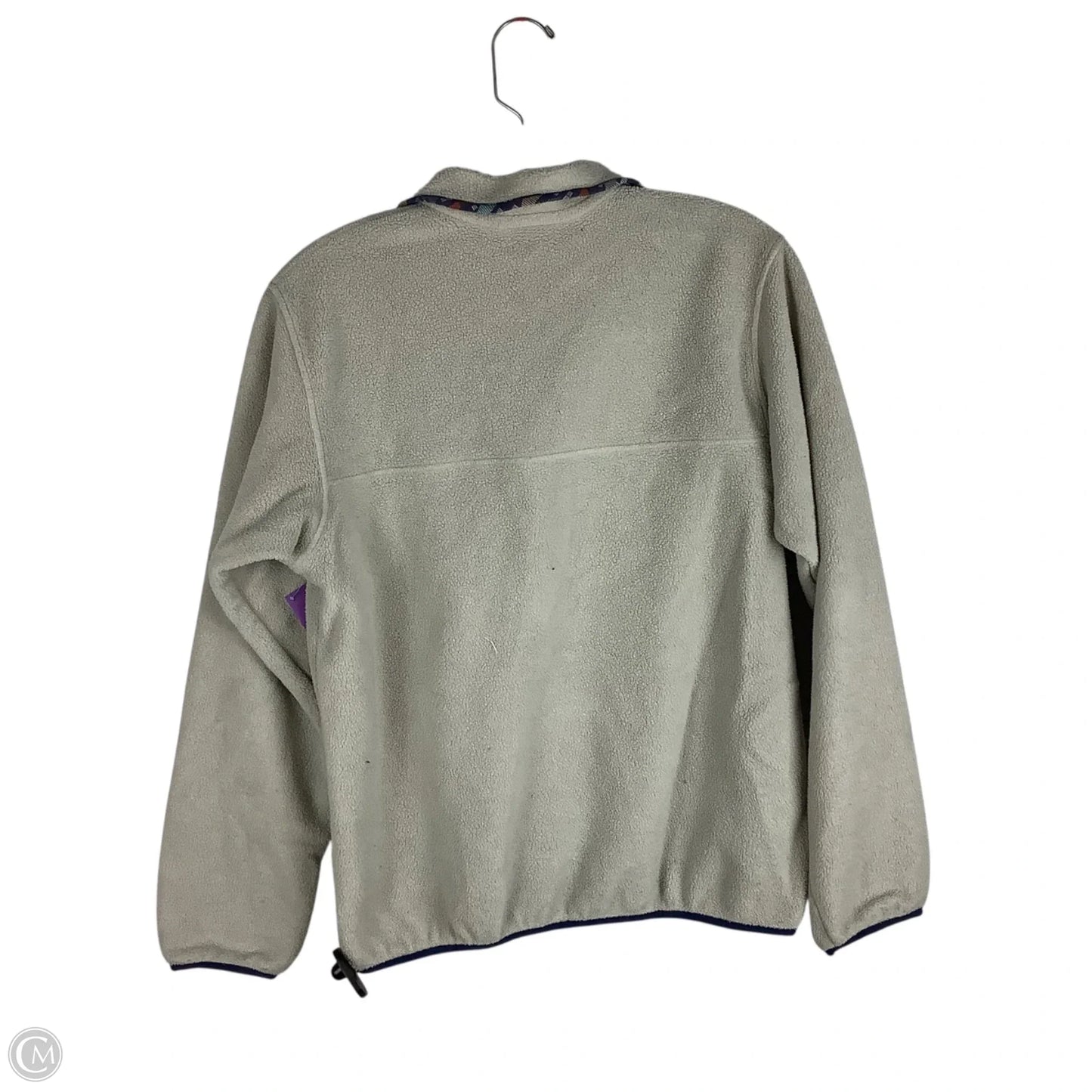 Jacket Fleece By Patagonia In Tan, Size: S
