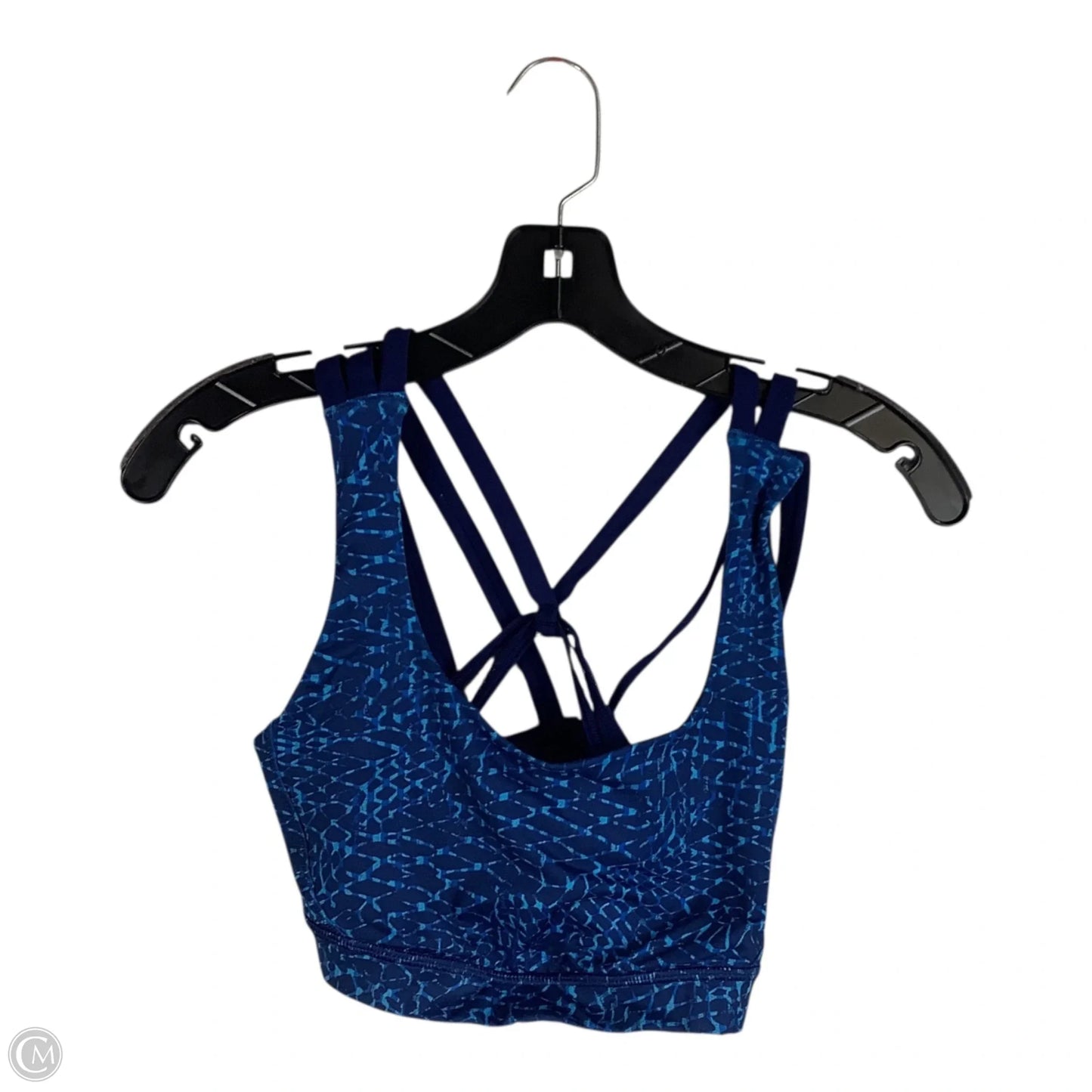Athletic Bra By Lululemon In Blue, Size: 6