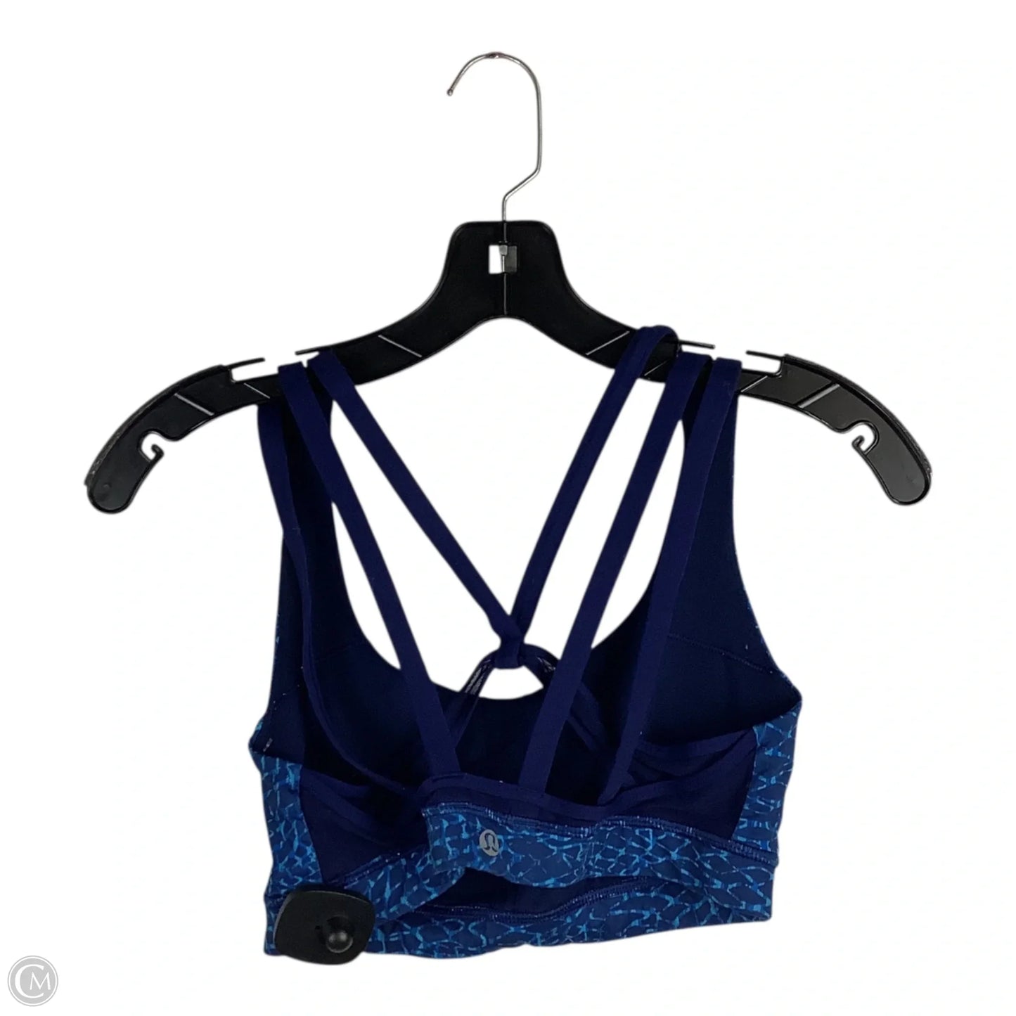 Athletic Bra By Lululemon In Blue, Size: 6