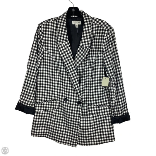 Blazer By Rd Style In Plaid Pattern, Size: M