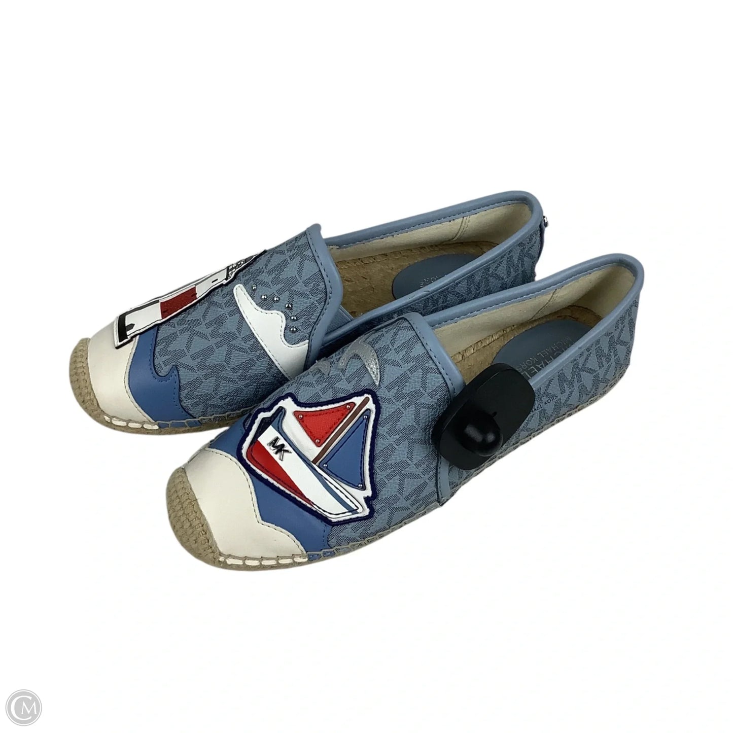 Shoes Designer By Michael Kors In Blue, Size: 5.5