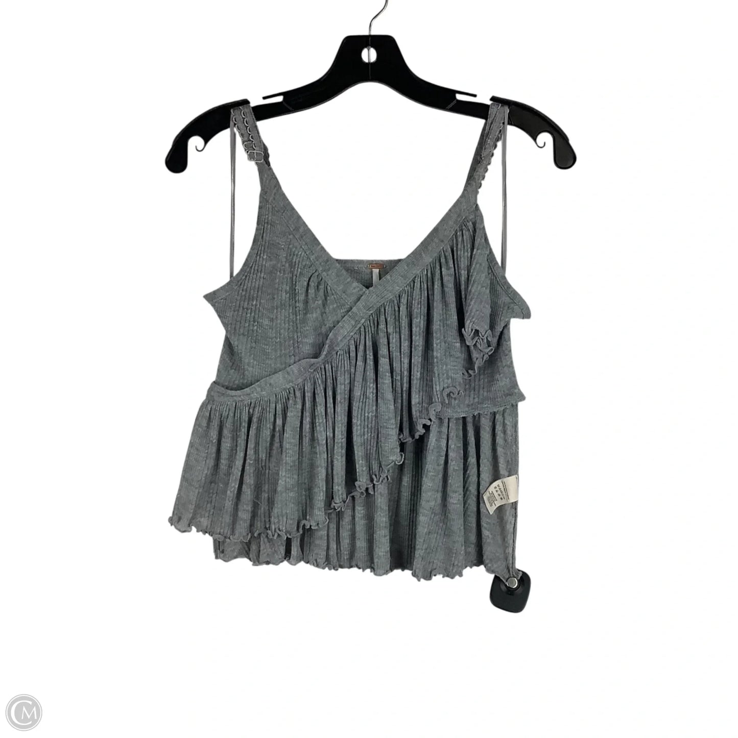 Top Sleeveless By Free People In Grey, Size: M