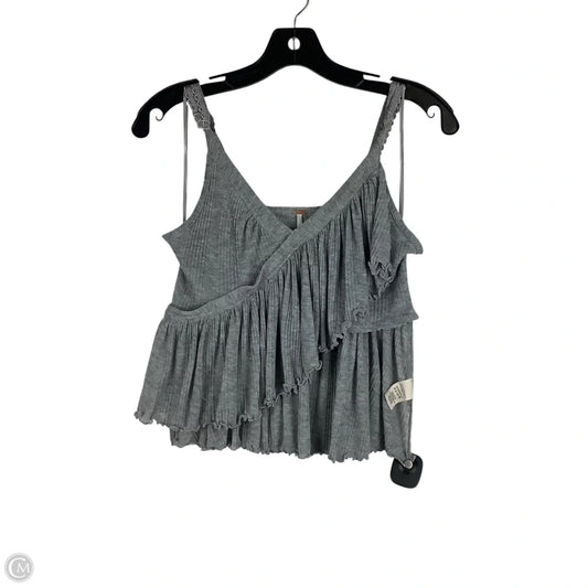 Top Sleeveless By Free People In Grey, Size: M