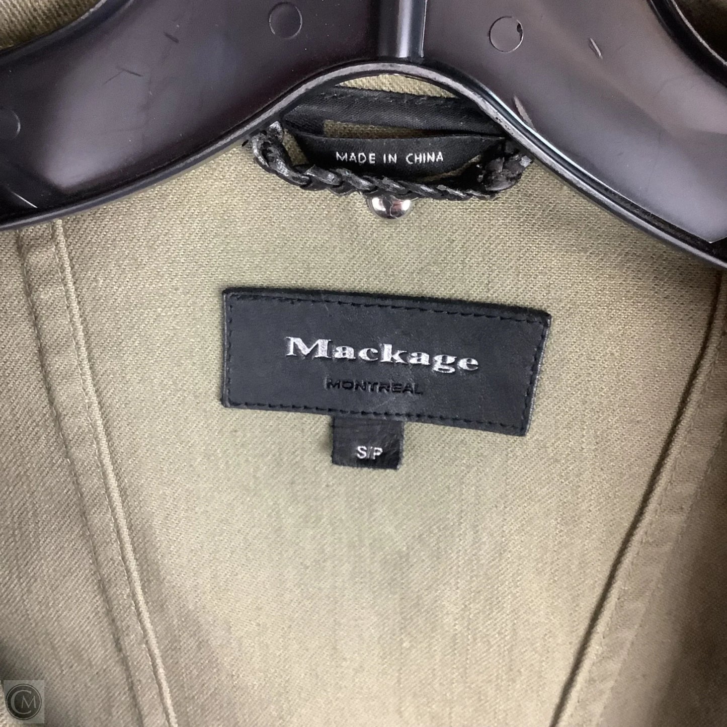 Jacket Moto By Mackage In Green, Size: S