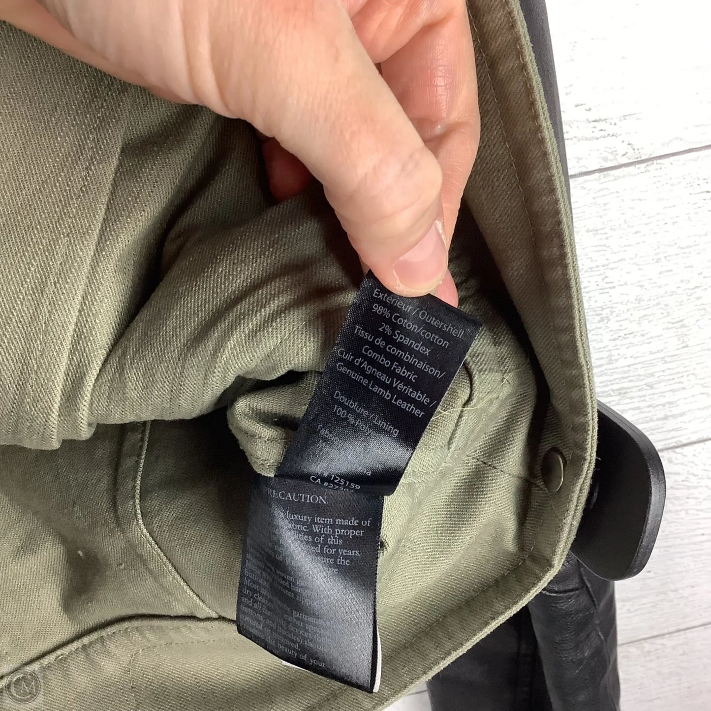 Jacket Moto By Mackage In Green, Size: S
