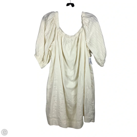 Dress Casual Short By Old Navy In Cream, Size: L