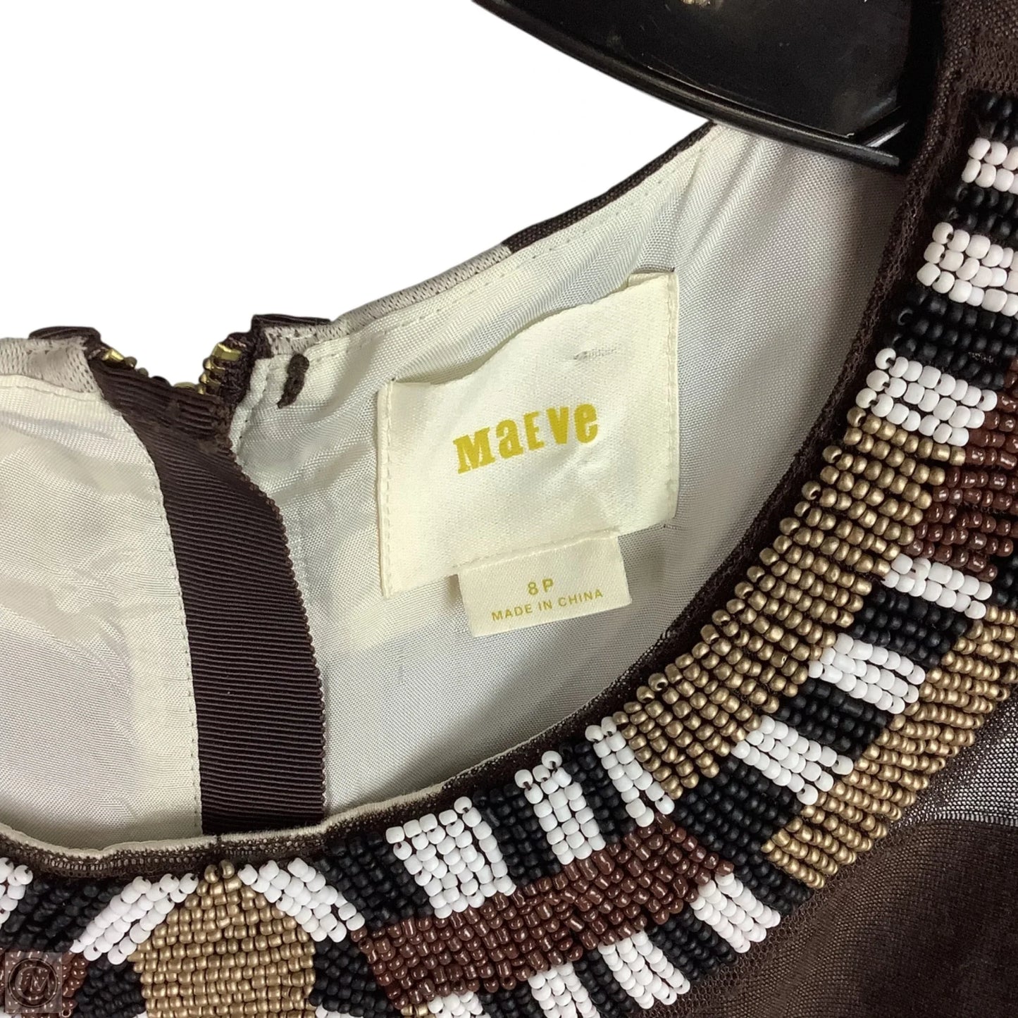 Dress Party Short By Maeve In Bronze, Size: 8p